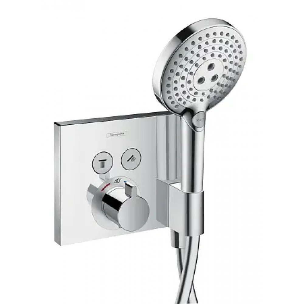 15765000 Термостат ShowerSelect, для 2 потребителей, СМ, с держателем