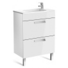 DEBBA Модуль д/раковины 600 мм, белый