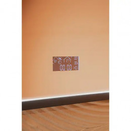 AZARIO зеркало Эдисон - МЕТЕО 800х600 бесконтактный сенсор, погодный модуль