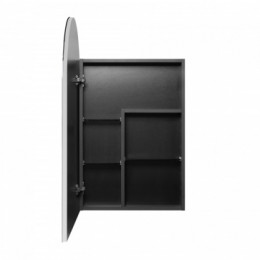 Санта-Барбара 60 Зеркальный шкаф  левый графит