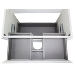 Комплект тумба Velluto 80 (800*660*450) подвесная с раковиной Слим 80