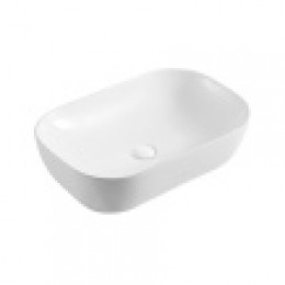 AZ-2143P Раковина накладная. Размер 610*400*160 глянец белая