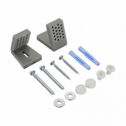 Писсуар "Гала" с нажимным краном, с креплением, сифон горизонтальный