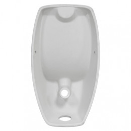 Писсуар "Гала" с нажимным краном, с креплением, сифон горизонтальный