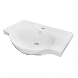 Комплект Тумба Ирис 60Н напольная с раковиной Teo 60 (2 места)