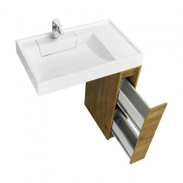 Лондри 20 Тумба без фасада под с/маш Дуб рустикальный