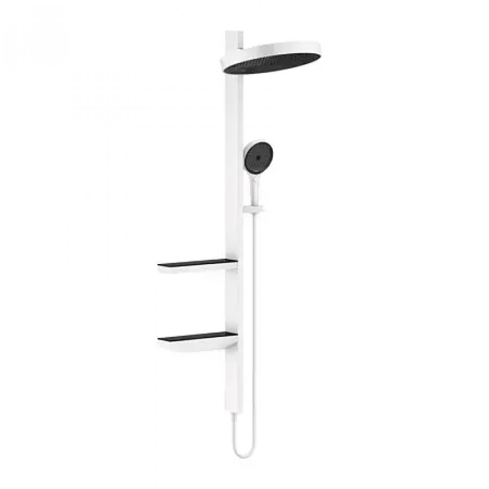 26842700 Rainfinity Showerpipe 360, скрытого монтажа, матовый белый  (нужна СЧ 26840180)