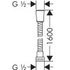 28266000 Шланг Metaflex 1,60 м, ½’