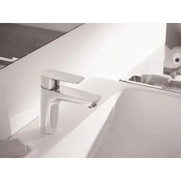 KLUDI PURE&STYLE Однорычажный смеситель на умывальник 100, без донного клапана, арт. 402920575