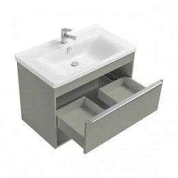 Хоуп Тумба-умывальник 80/1 Хаки (БЕЗ Умывальника Миранда-80)