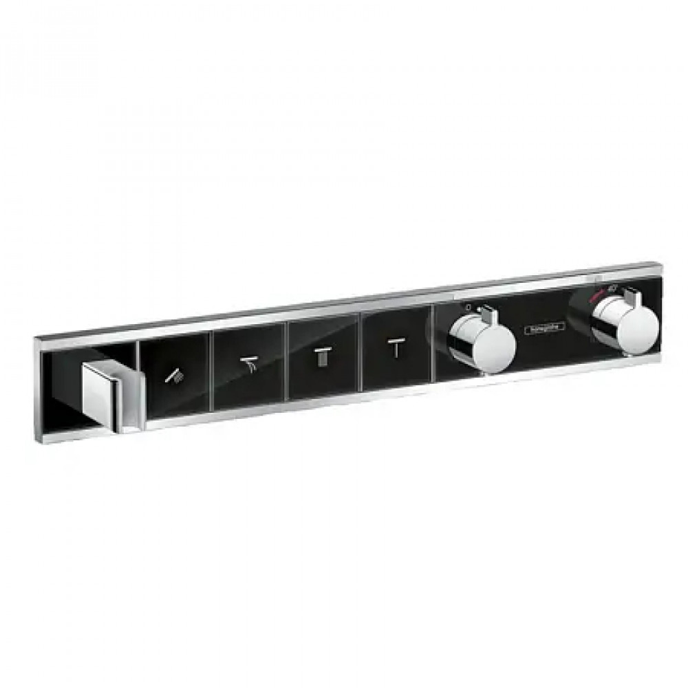 15357600 RainSelect с 4 кнопками, СМ, черный/хром