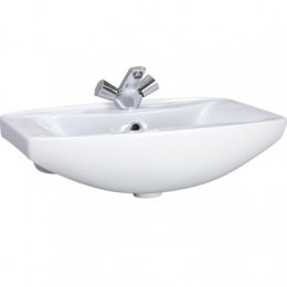 АКВАТОН Грация 60 Умывальник с переливом белый