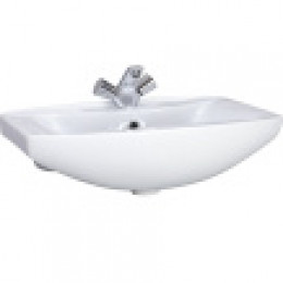 АКВАТОН Грация 60 Умывальник с переливом белый