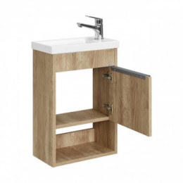 Хоуп Тумба-умывальник 40/1 Орех (БЕЗ Умывальника Миранда-40)