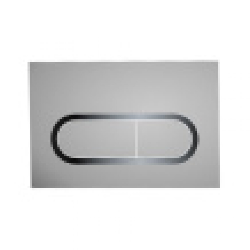 Кнопка инсталяционная Chrome сатин