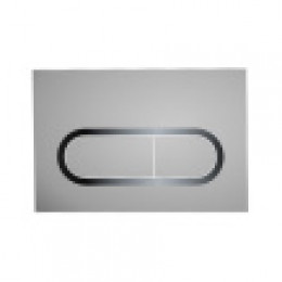 Кнопка инсталяционная Chrome сатин