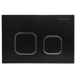 AZARIO NEW-TS Клавиша смыва AZ-ABS-002-B черный (квадратная) пластик, 245х162,5х28,3мм (инст.AZ-G12 и AZ-TS006T)