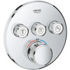 29121000 Grohtherm SmartControl Термостат для встраиваемого монтажа на 3 выхода