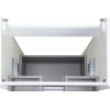 Комплект тумба Velluto 60 (60*60*450) подвесная с раковиной Слим 60