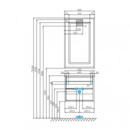 РИМИНИ  60 Тумба  (БЕЗ УМЫВАЛЬНИКА VICTORIA-N СТОЛЕШНИЦА 600Х460) NEW