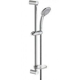 BA212AA Душевой гарнитур VIDIMA FRESH M BA212AA 3-функциональная лейка 100 мм, штанга 600мм, шланг UF 1750 мм)