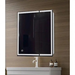 AZARIO зеркало-шкаф Minio 1Л с подсветкой 700*800