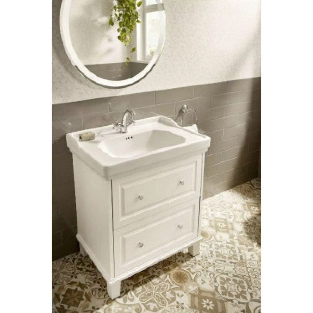 Z_CARMEN Модуль д/раковины 800 мм, Satin White