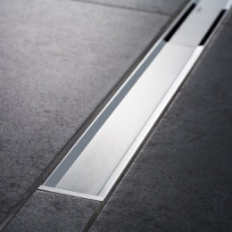 154.451.KS.1 CleanLine20 Крышка душевого канала L=30-130см, электрополированная нержавеющая сталь, полированная нержавеющая сталь