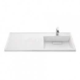 Лондри 120 Раковина ПРАВАЯ БЕЛАЯ