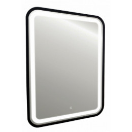 AZARIO зеркало Мальта-лофт 600*800 сенсор выкл, рама пластик