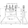 13444180 Скрытая часть смеситель для ванны на 4 отверстия