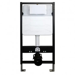 Сет AZARIO FORTE Инсталляция для подвесного унитаза 3/6л.+AZ-0046-UQ3 БЕЗ КЛАВИШИ