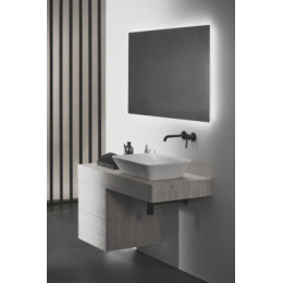 A6938XG CERALINE Настенный смеситель для умывальника, для монтажа со встраиваемым комплектом A1313NU (заказывается дополнительно)