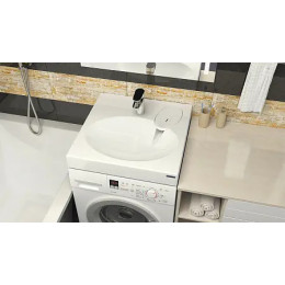 Раковина Estet (600*545*80)+сифон