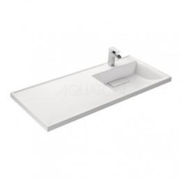 Лондри 120 Раковина ПРАВАЯ БЕЛАЯ