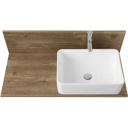 Мишель 100 Столешница+панель Дуб Рустикальный универсальная