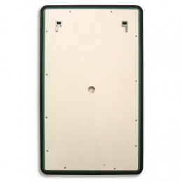 AZARIO зеркало INCANTO-BLACK 600х1000 бесконтактный сенсор, гор./верт., парящая подсветка (в стену)