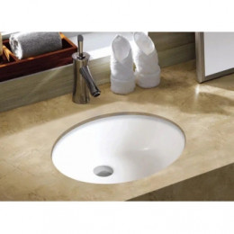 AZ-908-20 Встраиваемая раковина овальная 49,5*41,5*19 см