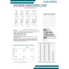Радиатор стальной панельный 22 500*800 VCR ниж. 1.2 AZARIO (16 шт в паллете)
