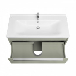 Хоуп Тумба-умывальник 100/1 Хаки (БЕЗ Умывальника Миранда-100)