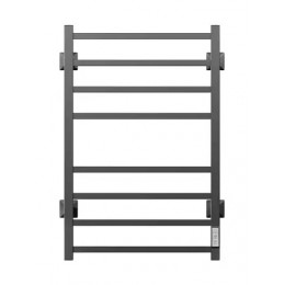Полотенцесушитель ДВИН L plaza neo 80/50 Электрический (К диммер квадрат Чёрный матовый) (7)