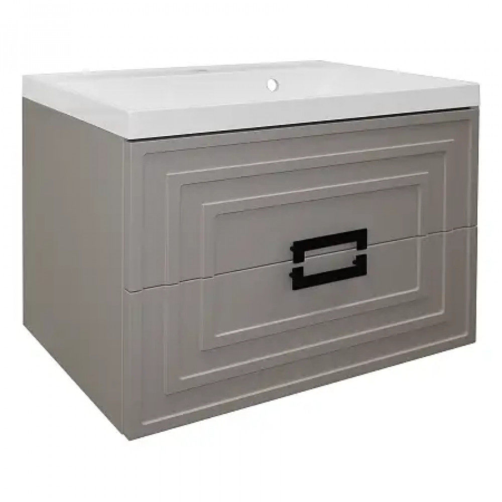 Комплект Тумба ARMARIO 70/2 подвесная КАШЕМИР с раковиной CLASSIK 70