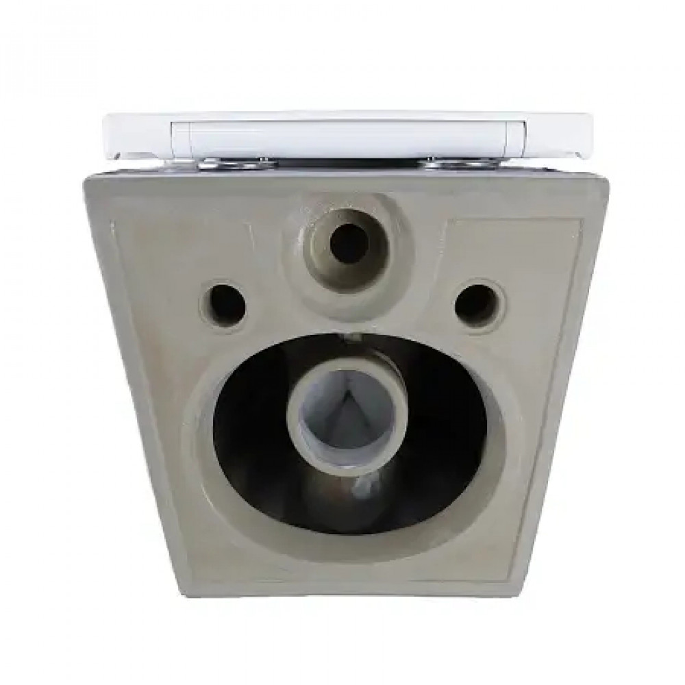 AZ-5180T-WHT SONGO Унитаз подвесной с системой смыва Tornado в комплекте с быстросъемным сиденьем микролифт, дюропласт 520*360*365mm