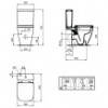 T473501 Ideal Standard i.life S Бачок для унитаза, нижняя подводка, 4,5/3 л