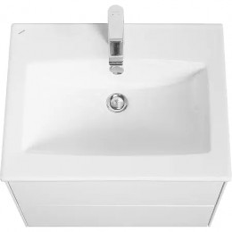 Сохо 60 Тумба Белый глянец (БЕЗ УМЫВАЛЬНИКА"Элина-60")