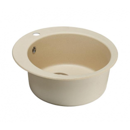 Кухонная Мойка Иверия Кругл. 480мм.Шампань NEW