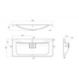 Шерилл Раковина 1050 белая