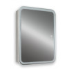 AZARIO зеркало-шкаф Фиджи flip 50 (500х750) универсальное, сенсорный выключатель