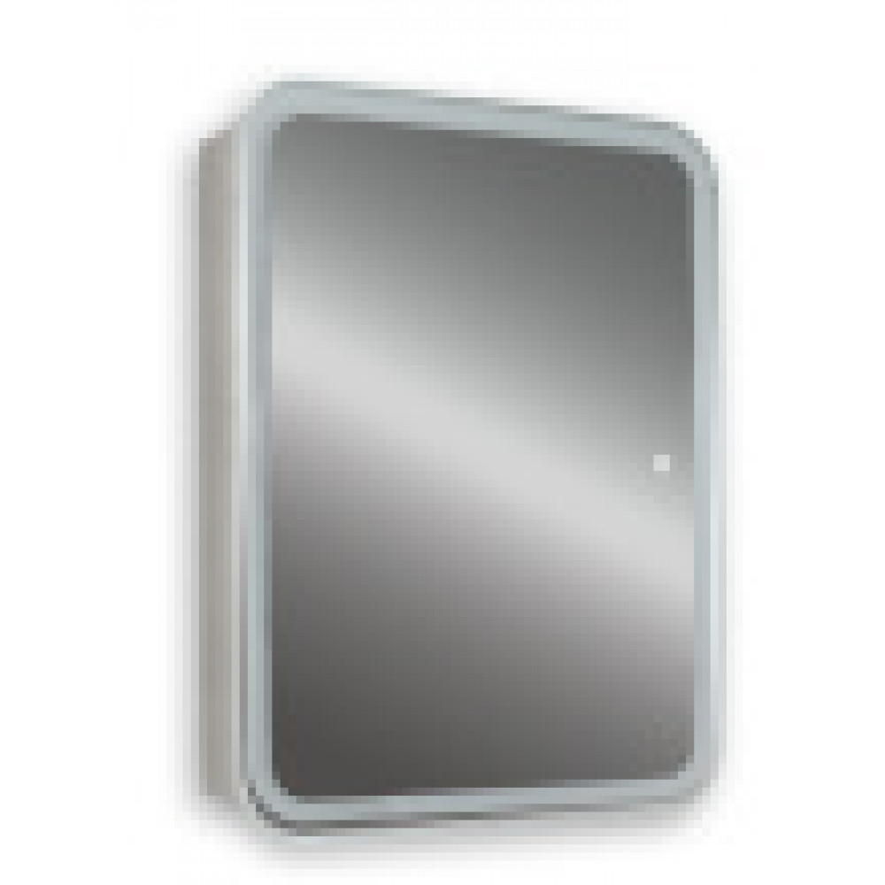 AZARIO зеркало-шкаф Фиджи flip 50 (500х750) универсальное, сенсорный выключатель
