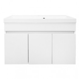 Комплект Тумба Serenada 80 подвесная 3ДВ с раковиной АСТОРИЯ 80